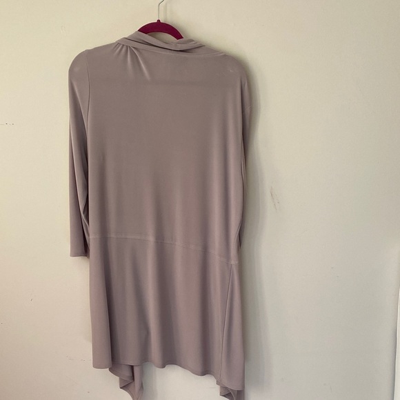 Frank Lyman Design Taupe Open Front Cardigan - Picture 4 of 4